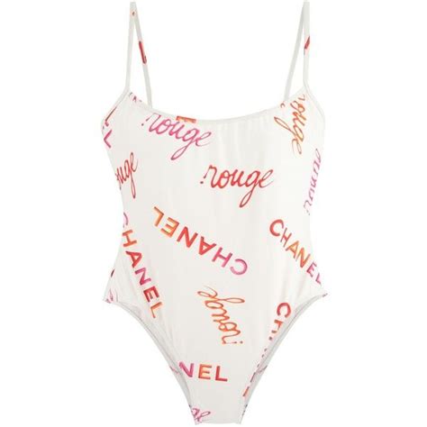 rouge chanel swimsuit|Chanel Swimwear .